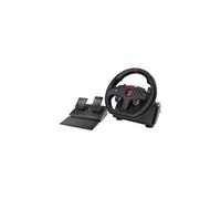 Volant de course Superdrive 270 GT 270° RGB avec double joystick et pédalier compatible PC PS4 Switch Xbox