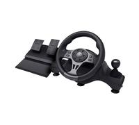 Volant de Course - TRUST - GXT 289 - Retour de vibrations - Pédales incluses - Compatible PS4/Xbox Switch