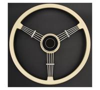 Volant de course Volant De Course Classique 400 Mm Pour Porsche 356 A B C PreA(Blanc ivoire)