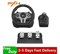 Volant de jeu PXN V9 Gen2/V9 270 ° /900 ° Simulateur de course pour PS4,PS3, PC Windows 7/8/10/11,Xbox One,Xbox Series X/S V9 GEN2
