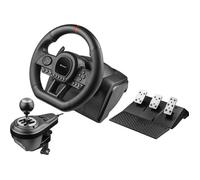 Tracer Volant de jeux SimRacer – Pédales & levier de vitesses, 270° rotation, USB – PS3/PS4/Xbox