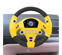 Volant de Jouet - Volant de Simulation pour, Jouet de Conduite pour Tout-Petits | Jouet d'apprentissage avec lumière et Son, Jeu éducatif préscolaire avec siège de Voiture pour M
