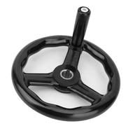 Volant de machine-outil en polyamide à usages multiples avec face antidérapante pour des conditions riches en huile sinon humides Volant de commande manuel industriel