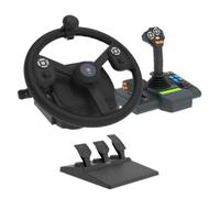 Volant de simulation agricole - HORI - PC - 340 mm - 900° de rotation - 76 boutons