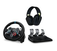 Logitech G Volant de course G29 Driving Force avec G435 gratuit noir