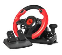 Spirit of Gamer Race Wheel Pro 1 Noir, Rouge USB Volant + pédales Analogique/Numérique PC