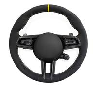 Volant de voiture entièrement en cuir compatible avec Porsche Cayenne Boxster Panamera Cayman 991 992 970 997 958 981 911 GT2 GT2RS GT3 GT3RS GT4(03)