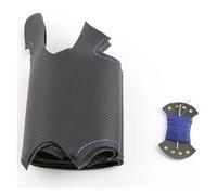 Volant de Voiture Housse De Volant en Cuir Microfibre pour Toyota pour Prius 4 Mirai Prime 2015 2016 2017 2018 2019 2020 2021 2022 Housse de Volant Voiture(Blue Thread)