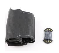 Volant de Voiture Housse De Volant en Cuir Microfibre pour Toyota pour Prius 4 Mirai Prime 2015 2016 2017 2018 2019 2020 2021 2022 Housse de Volant Voiture(Grey Thread)