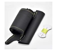 Volant de Voiture Housse Volant en Cuir pour BMW Série 5 E39 Série 3 E46 X5 E53 Z3 E36 1999 2000 2001 2002 2003 2004 2005 Housse de Volant Voiture(Jaune)