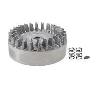 Volant d'inertie en aluminium 10 krpm compatible avec 212cc 224cc 69730 69736 6.5hp pour Gx200 avec ressorts de valve et clé de vilebrequin pour moteurs de tondeuse à gazon