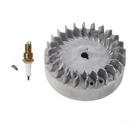Volant d'inertie en fonte d'aluminium compatible avec Predator 212cc 196cc 224cc pour gx160 pour gx200 pour mini Bike Go Kart Performance Upgrade
