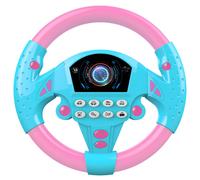 Volant électrique de simulation avec lumières et sons, jouet éducatif de développement précoce pour bébé