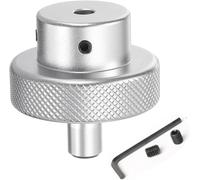 Volant en aluminium 60 mm, alésage 8-20 mm, avec poignée rotative, vis de fixation et clé, réglage précis pour tour, fraiseuse et CNC(60mm*20mm)