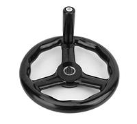 Volant en Bakélite, Volant de Noir Poignée Noire de 200 * 18 Mm, pour Machine-outil