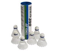 Volant en bois moyenne Yonex Mavis 350 (x6) Blanc TU
