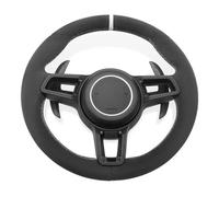 Volant en cuir Plug and Play compatible avec Porsche Cayenne, Boxster, Panamera, Cayman, 911, 991, 992, 970, 997, 718, GT2, GT2RS, GT3, GT3RS et GT4(03)