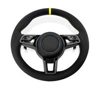 Volant en cuir Plug and Play compatible avec Porsche Cayenne, Boxster, Panamera, Cayman, 911, 991, 992, 970, 997, 718, GT2, GT2RS, GT3, GT3RS et GT4(10)