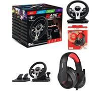 Volant et pédales de jeu Race Pro Wheel 2 Xbox Séries X|S PS4 PS3 SWITCH PC SPIRIT OF GAMER + CASQUE GAMER X|S PS4 PS3 SWITCH PC