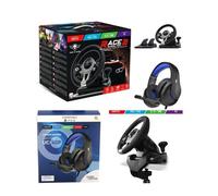 Volant et pédales de jeu Race Pro Wheel 2 Xbox Séries X|S PS4 SWITCH PC SPIRIT OF GAMER + CASQUE GAMER X|S PS4 PS3 SWITCH PC