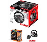 Volant et pédales de jeu Vidéo PRO Race Pro SV200 compatible Xbox Séries X|S PS3 PS4 SWITCH PC SUBSONIC + Casque SPIRIT OF GAMER