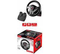 Volant Et Pédales De Jeu Vidéo Pro Race Pro Sv200 Compatible Xbox Séries XS Ps3 Ps4 Switch Pc Subsonic Driving Wheel