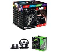 Volant et pédales de jeu Vidéo Race Pro Wheel 2 compatible Xbox Séries X|S PS4 PS3 SWITCH PC SPIRIT OF GAMER + CASQUE GAMER XBOX