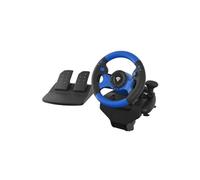 Genesis Gaming Volant Seaborg 350 pour PS3/PS4/PC/Xbox One/Xbox 360/Nintendo Switch Bleu et noir