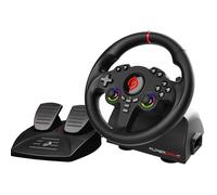 Subsonic Volant + pédalier 220 RS – Rotation 180°, Double vibration – PS4 Xbox Switch PC
