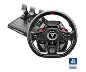 Volant gaming Thustmaster T248R Noir et Rouge pour PC PS4 et PS5 + pédalier 3 pédales T3PM Noir et Rouge B