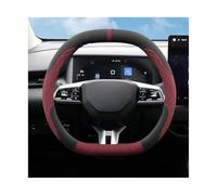 Volant Housse Protection Housse Volant Voiture pour MG 7 3 4 pour One 2022 2023 2024 2025 Housse De Volants(Double D Black Red)
