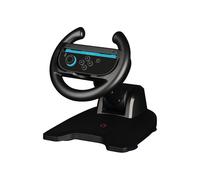 Volant Konix Racing Wheel pour Joy-Con Compatible Nintendo Switch 1 & 2 Compact Pliable Noir