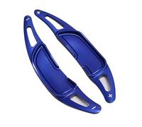 Volant Leviers Compatible Avec Benz Pour W176 Cla45 C63 2015 2016 2017 2018 2019 Pour SL63 2016 Pièces De Voiture Style Contrôleur De Volant En Aluminium Palettes De Changement De Vitesse(Blue)