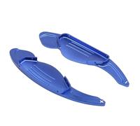 Volant Paddles Compatible Avec Jaguar Pour F-Pace XFL 2016-2017 Pour XJ 2010-2017 En Alliage D'aluminium Style De Voiture Contrôleur De Volant Extension De Palette(Blue)