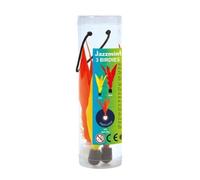 Volant plume - Schildkröt Funsports - Jazzminton - Multicolore - 3 pièces - Tube