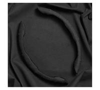 Volant pour F&ord S-Max pour Transit pour Mondeo pour Fusion pour Esco 1 Pcs Housse Volant en Daim(Daim-Noir A)