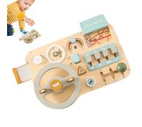 Volant pour Jeu,Jouets interactifs sensoriels pour apprendre à conduire,Tableau d'Activité Simulateur de Conduite | Pour , garçons et filles - voyage, fête, classe, salle de jeux, maison, anniversaire
