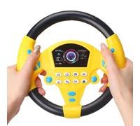 Volant pour | Jouet de simulation de volant pour avec lumière et son,Jouet de conduite amusant, jouets portables pour pour l'éducation, salle de classe, cadeau d'anniversaire à partir de 3 ans
