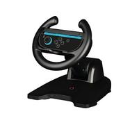 Konix Interactive Volant Joy-Con Nintendo Switch 2 – Compatible Mario Kart World, ventouse, noir