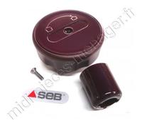 Volant rouge complet pour cocotte minute SEB Actua SS-980765