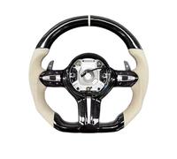 Volant sport en bois de pêcher compatible avec BMW F30 F10 F31 F32 F20 F82 F86 E90 X1 X2 Série 3 5 Accessoires de voiture Pièces de rechange internes(Full set Heating)