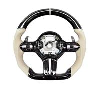 Volant sport en bois de pêcher compatible avec BMW F30 F10 F31 F32 F20 F82 F86 E90 X1 X2 Série 3 5 Accessoires de voiture Pièces de rechange internes(As shown)