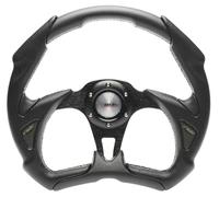 Volant sport Simoni Racing X5 éco-cuir noir 350mm