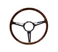 Volant SSP en bois diamètre 15" - acajou 9 rivets 3 fentes