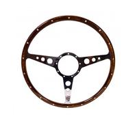 Volant SSP en bois diamètre 16" - acajou 18 rivets 9 trous