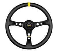 Volant tulipé MOMO Modèle 07 3 branches - finition cuir