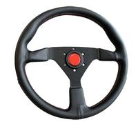 Volant universel en daim microfibre, volant de course, sport, jeu, 14 pouces(001-GZFXP473-01)