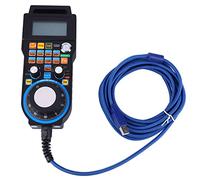 Volant USB filaire 5M 4 axes 100PPR - Contrôleur CNC professionnel haute précision pour gravure avec générateur d'impulsions stable idéal pour professionnels et amateurs de machines CNC