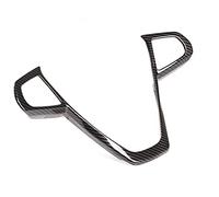 Volant V Cadre Garniture Bouton Décoration Couverture ABS pour B&MW 3 5 Série G20 G30 X3 G01 X5 G05 G07 G32 2020 2021 (Couleur : ABS Carbon Style)
