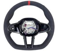 volant voiture Compatible Avec BMW Pour G20 G22 G23 G26 G29 G80 G82 G87 Pour I3 I4 M2 M3 2025 M4 Volant Sport En Fibre De Carbone Personnalisé, Accessoires De Voiture